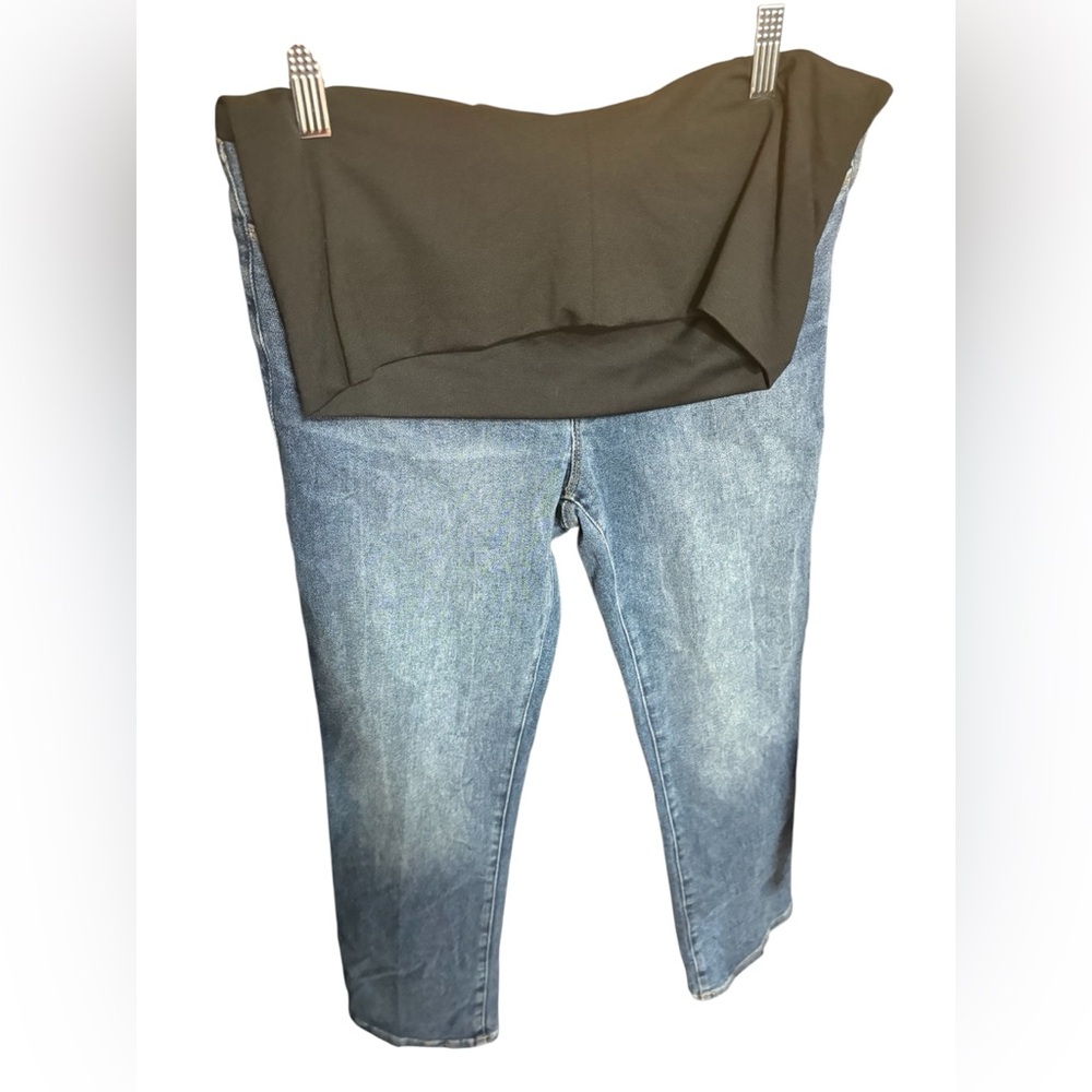 Good American Blue Denim Maternity Jeans size 8